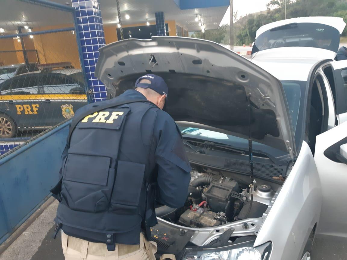 Veículo roubado no Pará é abordado em Juiz de Fora