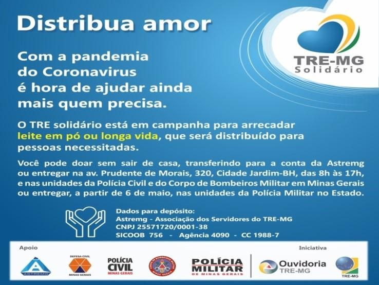 Campanha Distribua Amor conclui sua primeira semana de arrecadações