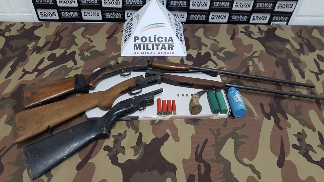 Operação da PM prende homem por posse ilegal de arma de fogo em Chácara