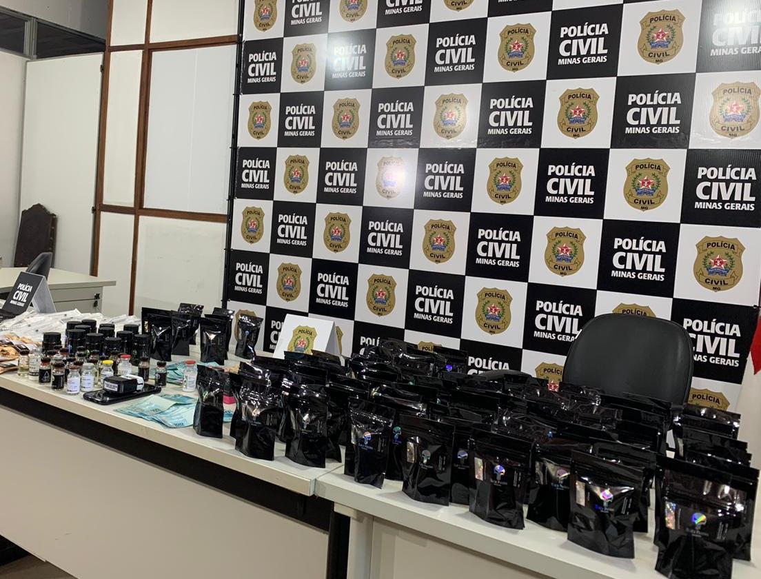PCMG prende suspeito e apreende anabolizantes em Juiz de Fora