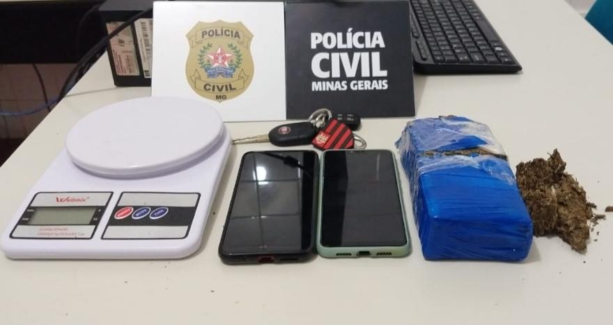 PCMG prende suspeitos de tráfico de drogas em Divino