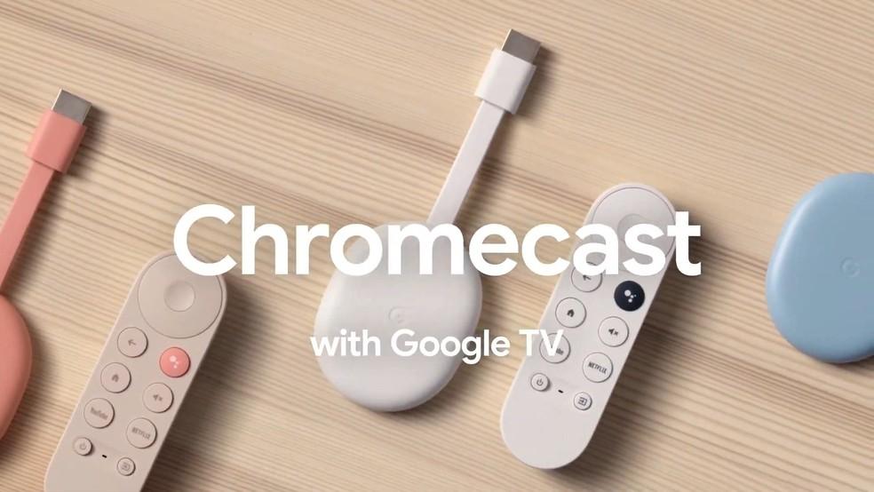 Chromecast agora tem sistema 'smart' Google TV e controle remoto