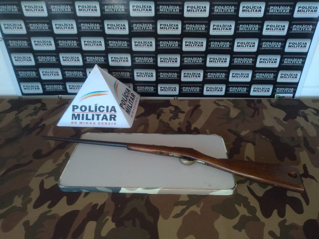 PM apreende arma no Jardim Natal