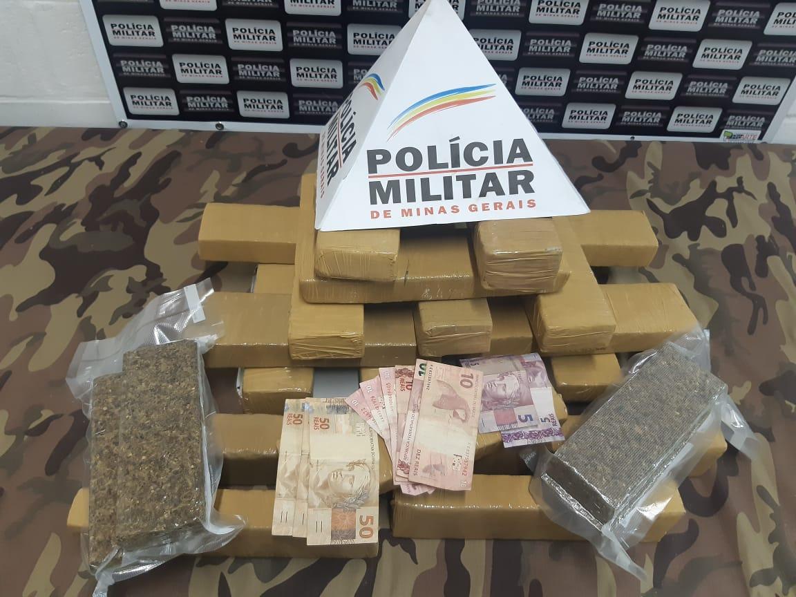 PM apreende suspeitos e droga no Jardim natal