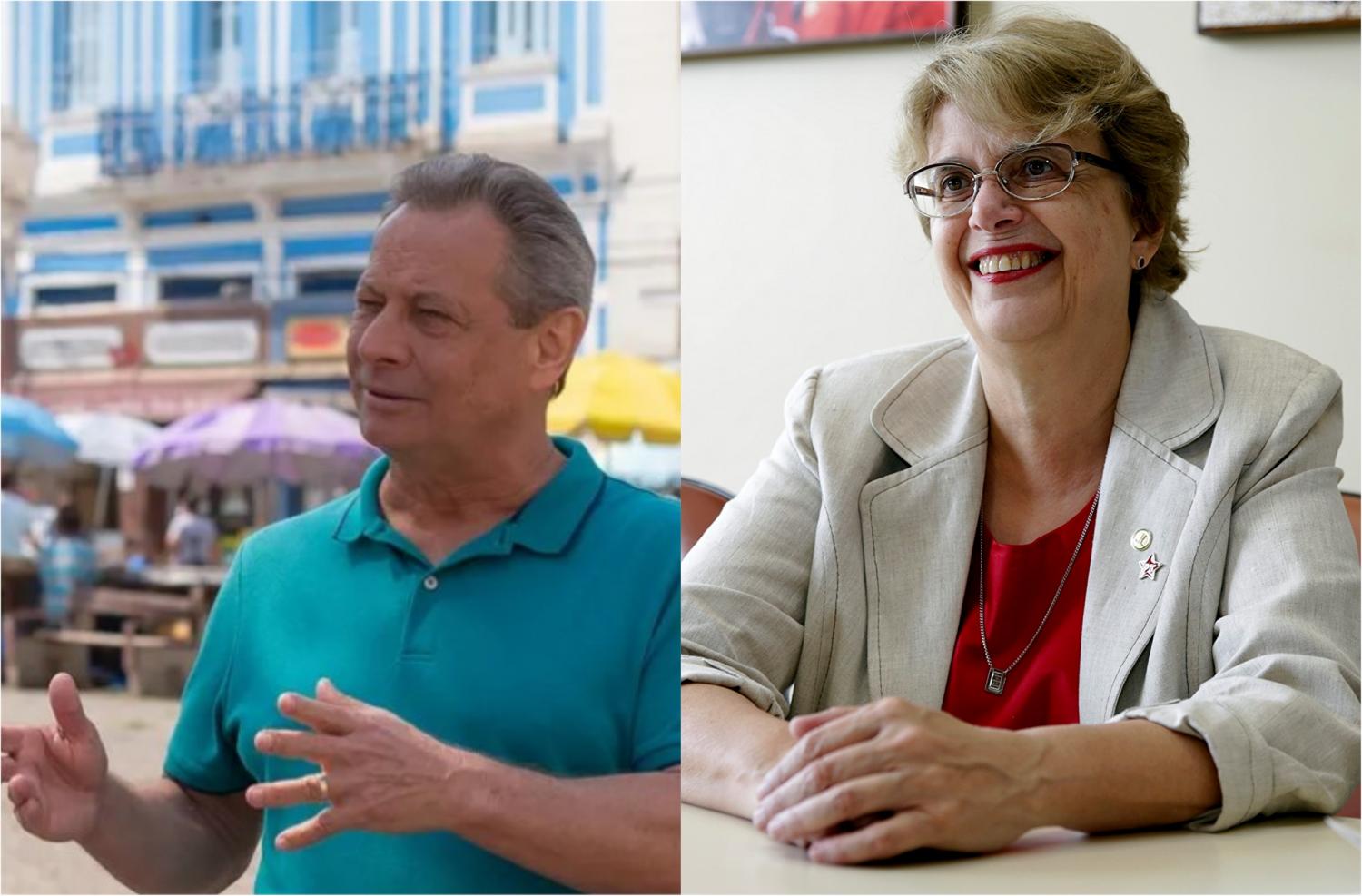 Wilson Rezato e Margarida Salomão lideram intenções de voto segundo Ibope