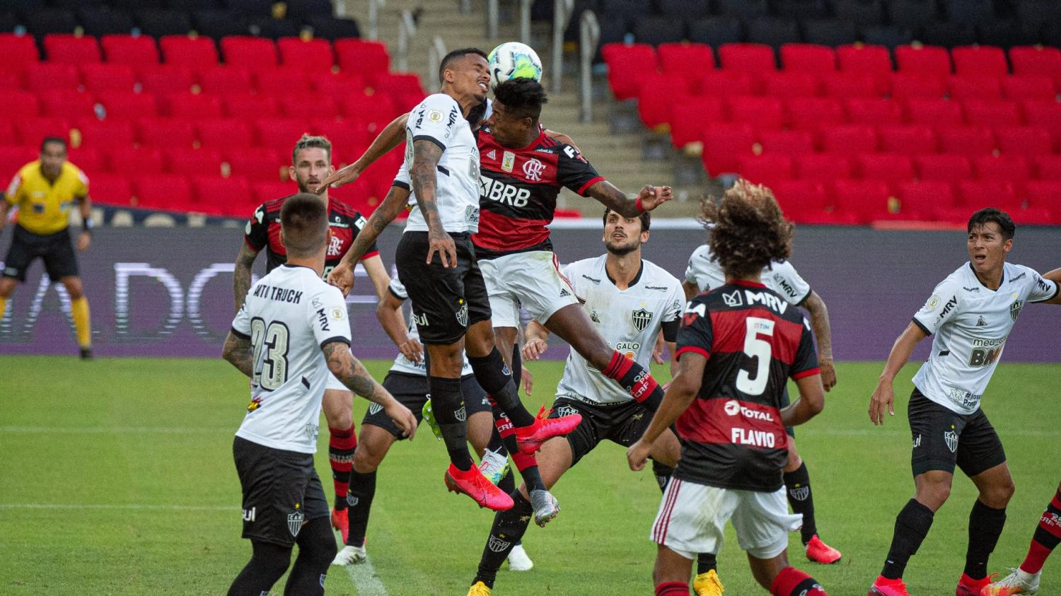 Atlético Mineiro vence de goleada o flamengo e causa crise no time carioca