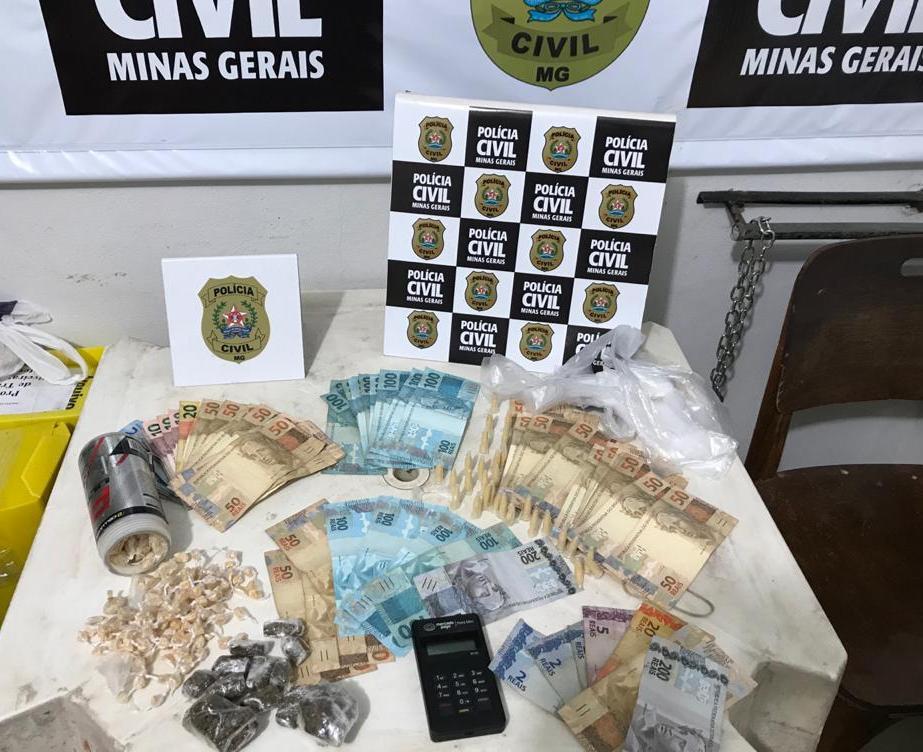 Em Mercês, Polícia Civil prende duas mulheres suspeitas de tráfico