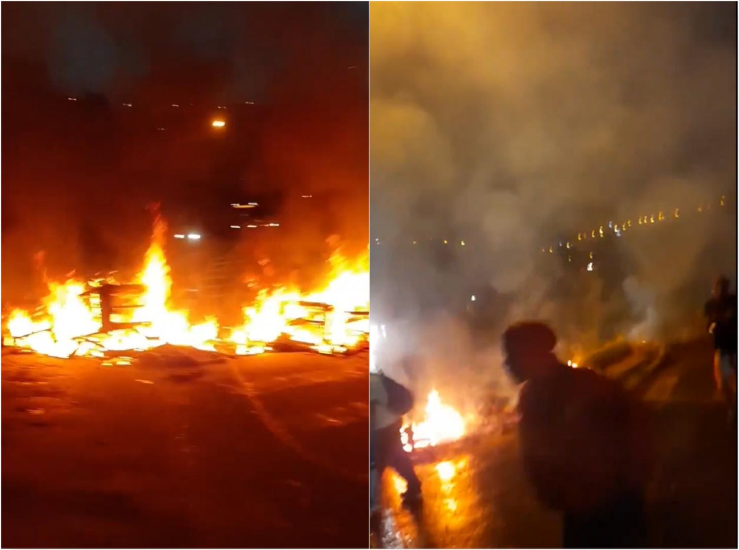 Moradores do Nova Germânia protestam contra as condições da infraestrutura das vias do bairro