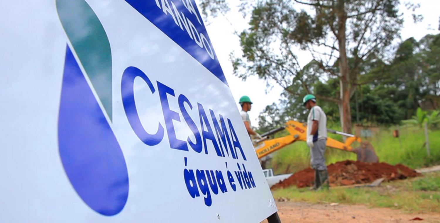 Nova obra da Cesama interromperá o abastecimento de água em quatro bairros nesta terça