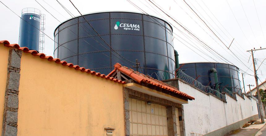 Obra da Cesama vai interromper o abastecimento de água em nove bairros