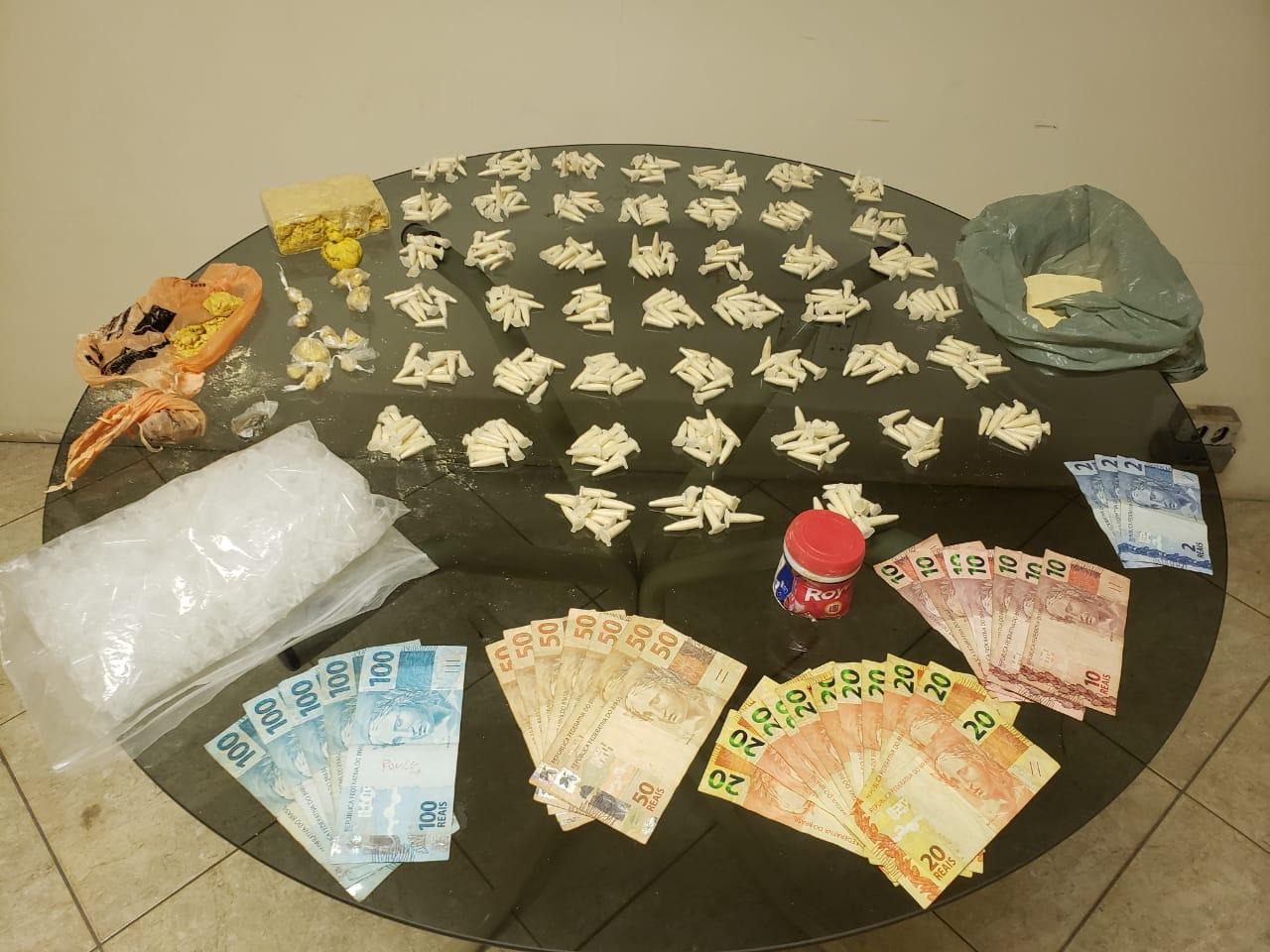 Dois homens são presos em Cataguases por tráfico de drogas