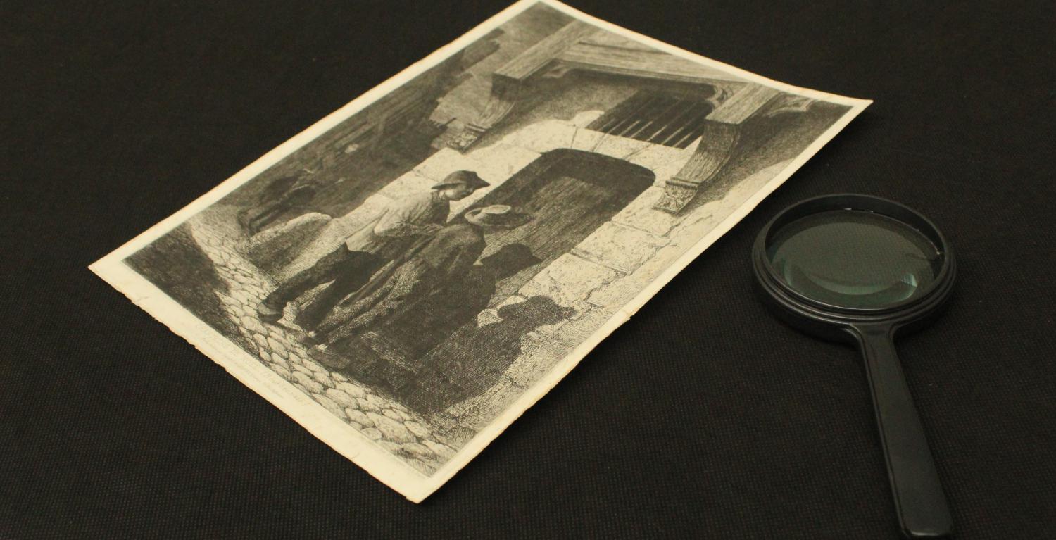 Gravura natalina do século 19 é apresentada em projeto do Museu