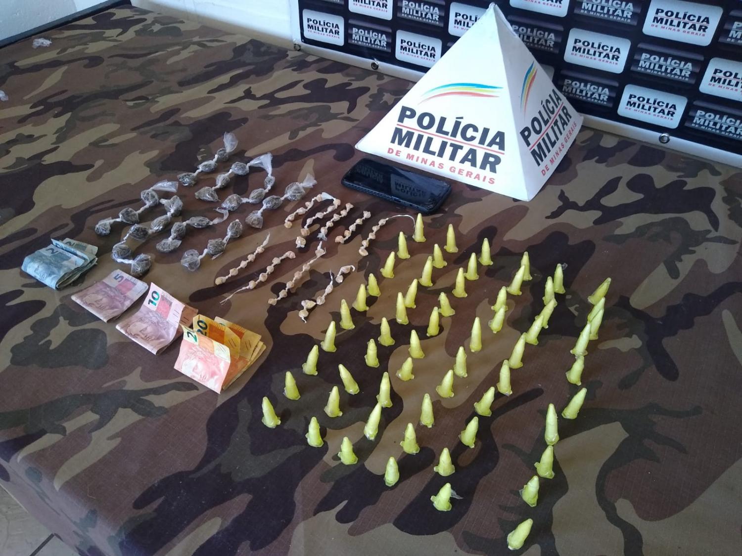 Adolescente de 16 anos é suspeito de venda de ilícitos