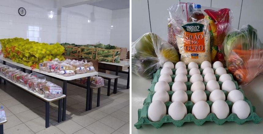 Cerca de 338 mil quilos de alimentos são doados para  escolas municipais e creches em Juiz de Fora