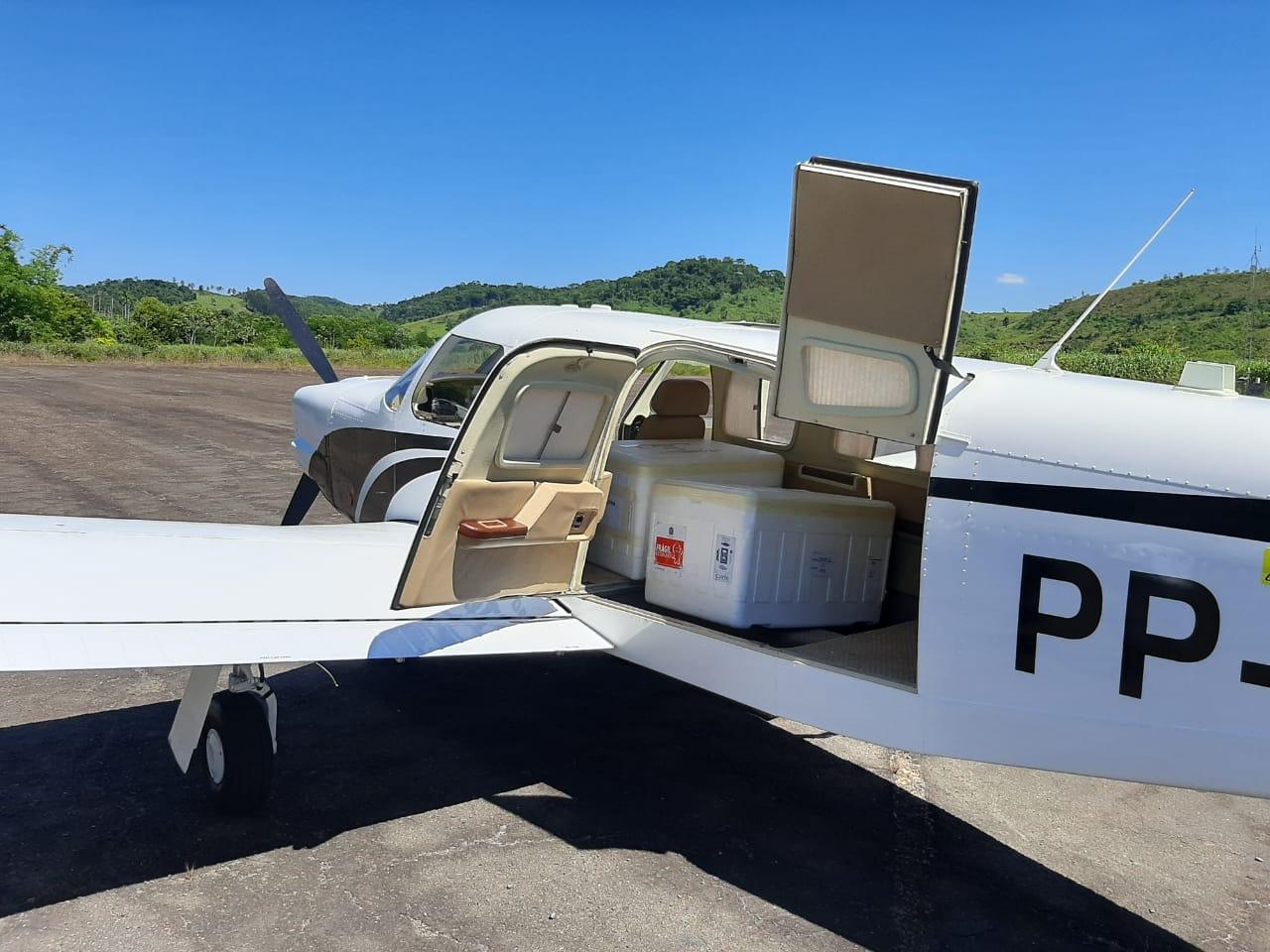 Doses de vacina contra a Covid-19 chegam ao município de Leopoldina com auxílio da PCMG