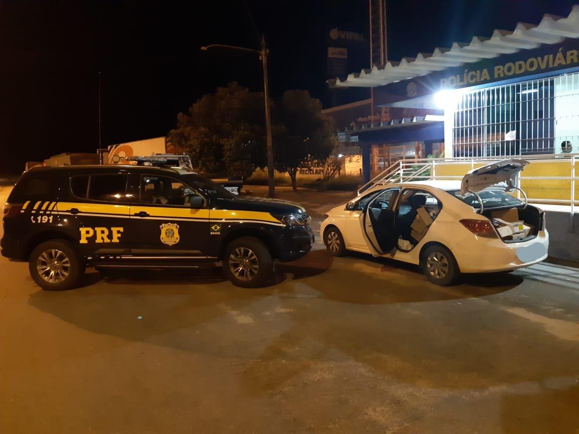 Homem é abordado com 1.100 caixas de medicamentos em Muriaé