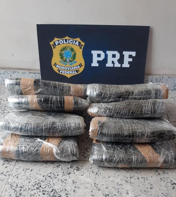 PRF apreende17 Kg de Haxixe em BR 116