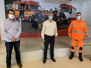 SAMU E BOMBEIROS reafirmaram convenio que integra centrais 192 e 193
