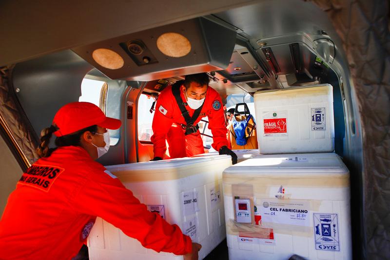 Começa nesta segunda a distribuição de doses de vacinas aos municípios de Minas Gerais