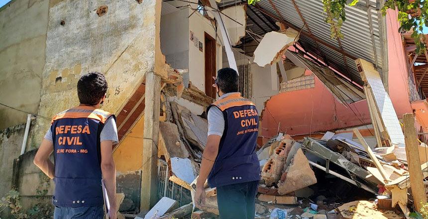 Defesa Civil de Juiz de Fora atua em ação de emergência em Carangola
