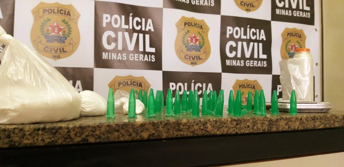 Polícia Civil desmantela esquema de entrega de drogas em Juiz de Fora