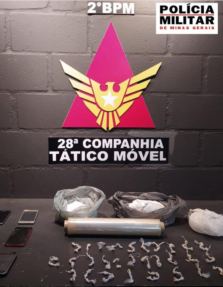 Polícia prende quatro suspeitos por tráfico de drogas no bairro Progresso