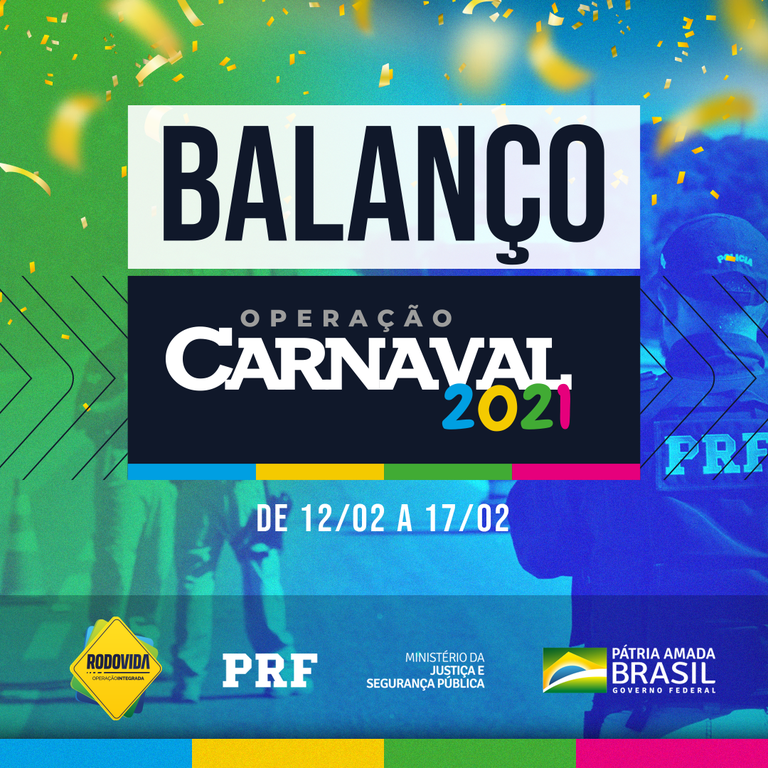 PRF registra redução na violência no trânsito durante a Operação Carnaval