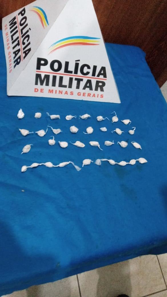 Apreensão de drogas no bairro São Benedito