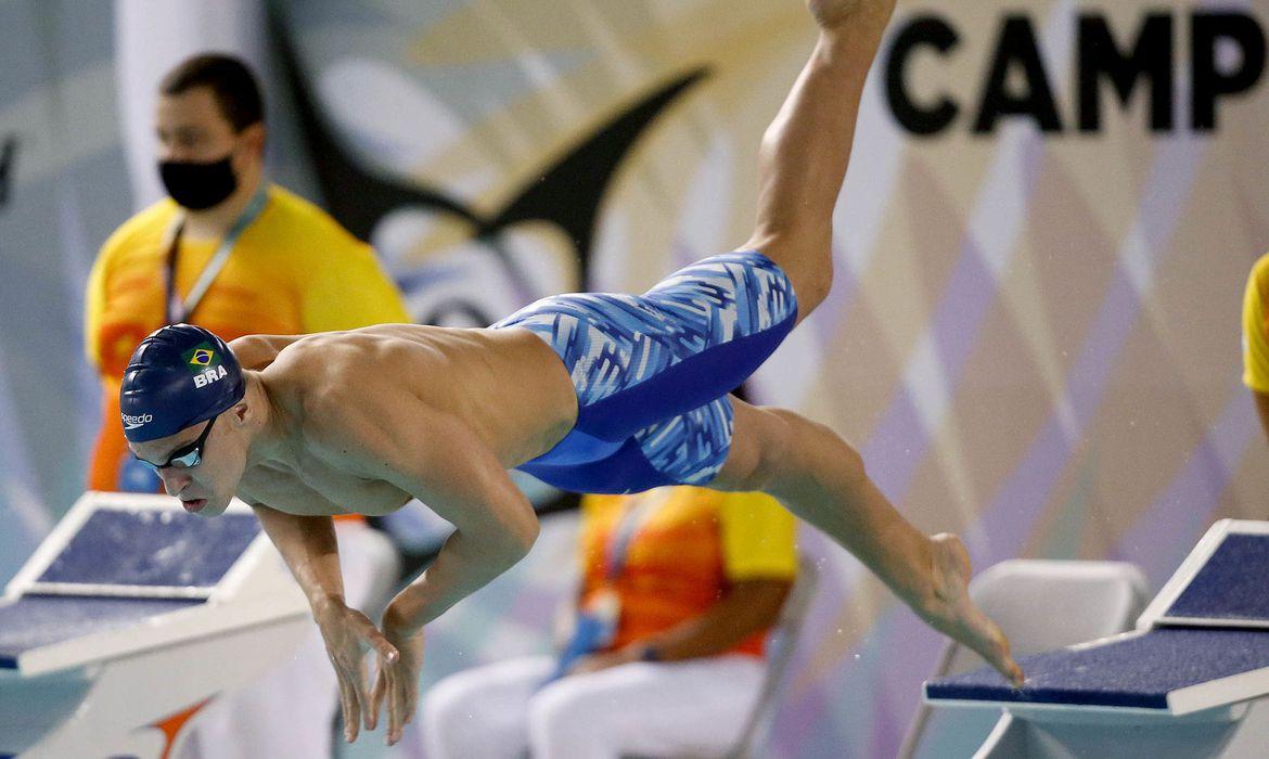 Brasil soma mais nove medalhas no Sul-Americano de Esportes Aquáticos