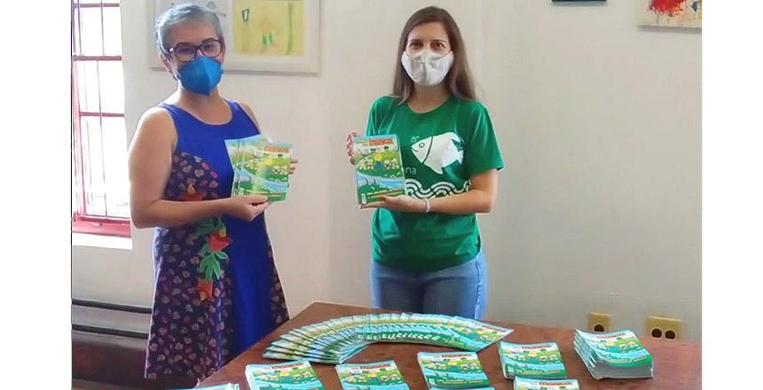 Cesama entrega material sobre Dia Mundial da Água à SE para escolas municipais