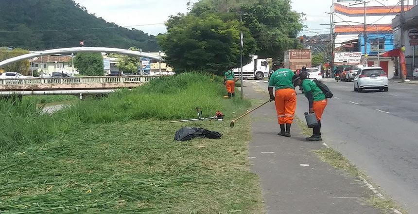 Demlurb leva operação Boniteza para as margens do Rio Paraibuna
