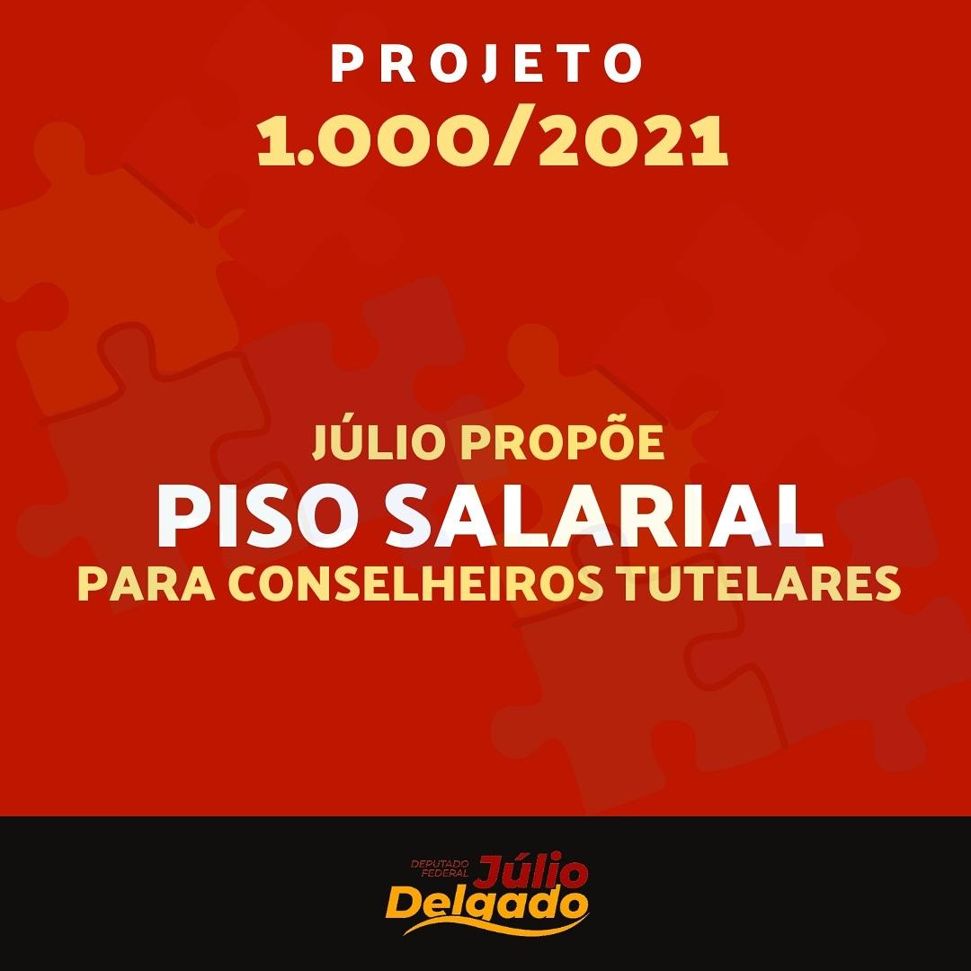 Deputado Júlio Delgado propõe piso salarial para conselheiros tutelares