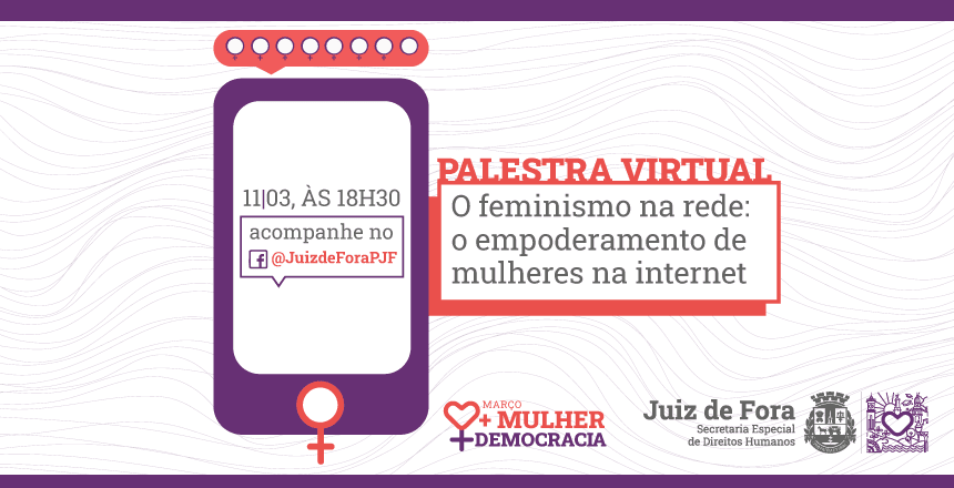 Em roda de conversa virtual, Sedh debate empoderamento feminino na internet