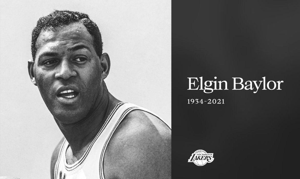 Lenda do Los Angeles Lakers, ex-ala Elgin Baylor morre aos 86 anos