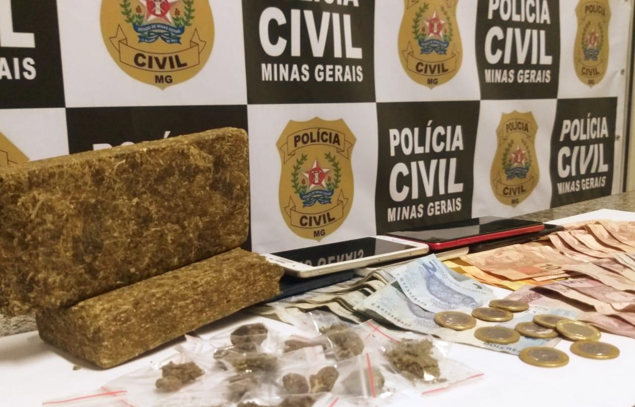 PCMG prende seis suspeitos e apreende droga em operação de combate ao tráfico