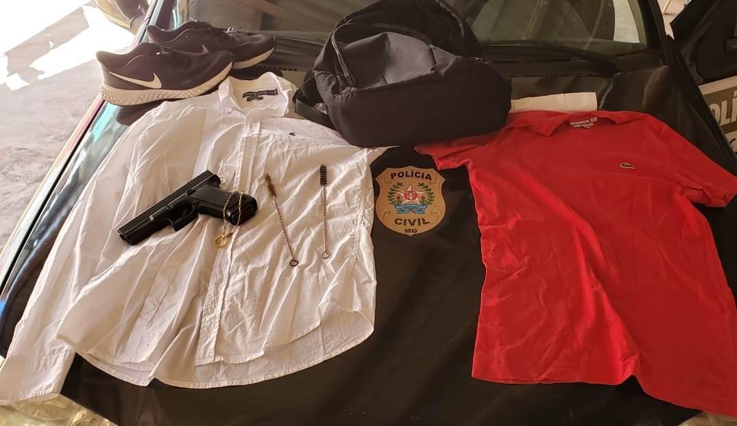 PCMG prende suspeito por roubo a joalheria em Rio Pomba