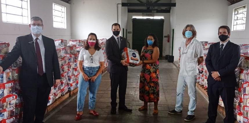 PJF recebe 1.500 cestas básicas para famílias em vulnerabilidade social