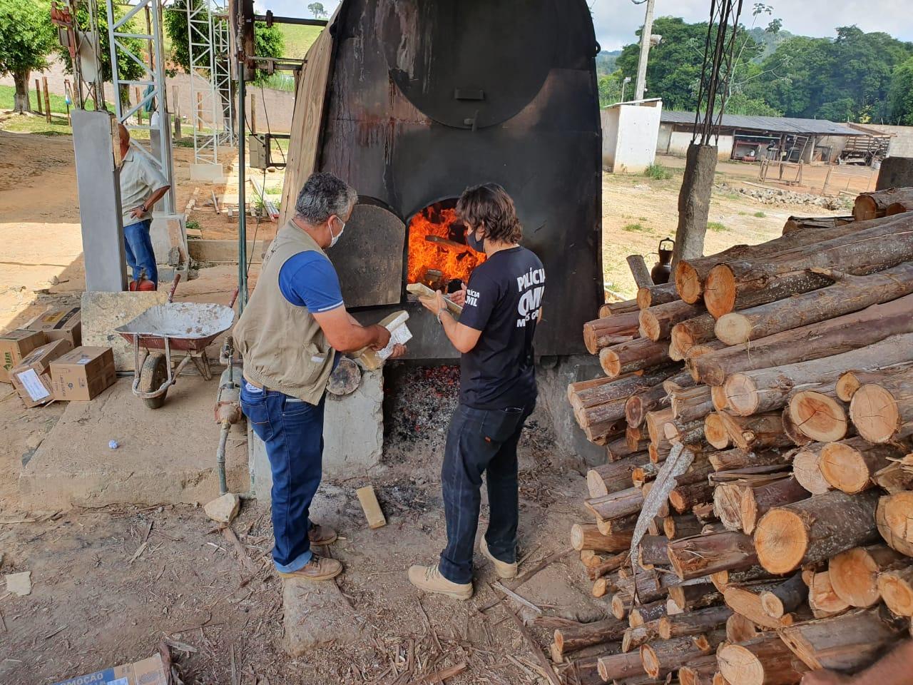 Polícia Civil incinera mais de 240 kg de drogas em Ubá