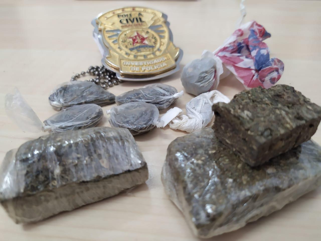 Polícia Civil prende homem suspeito de tráfico de drogas em Miradouro