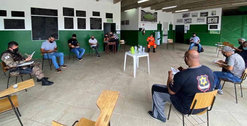 Reunião no Estádio Mário Helênio define preparativos para partida de quarta, dia 3
