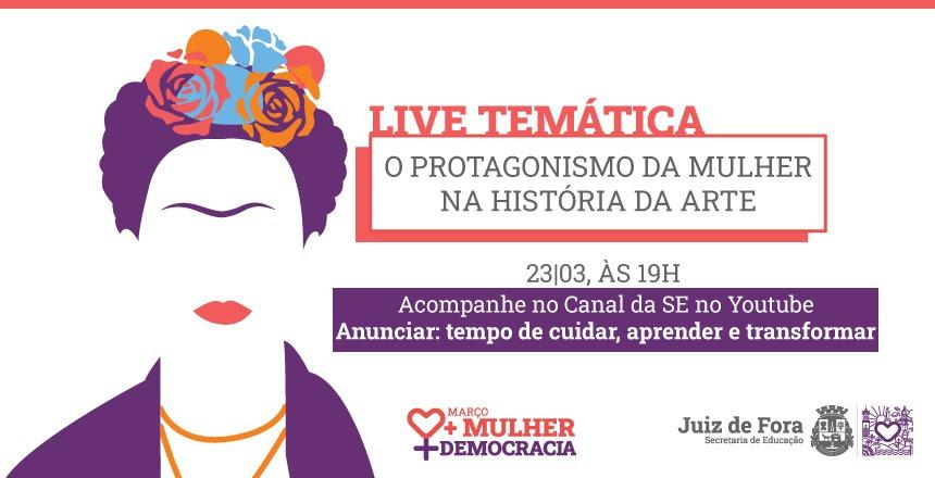 Roda de conversa no mês da mulher