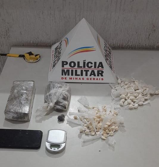 Apreensão de materiais ilícitos no bairro Aracy