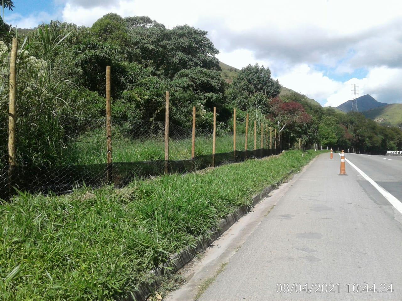CONCER amplia cercas de proteção para fauna silvestre