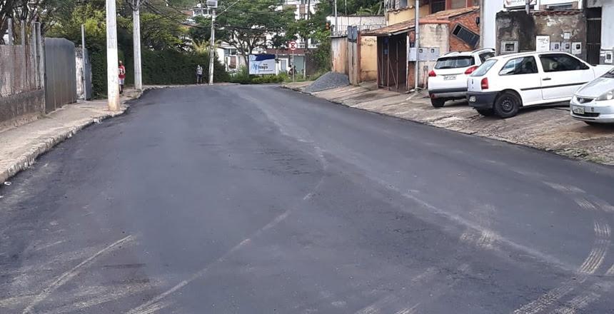 Empav realiza serviços de pavimentação no Bairro Industrial