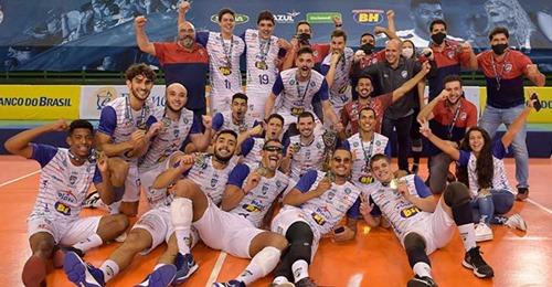 JF Vôlei é campeão invicto da Superliga B