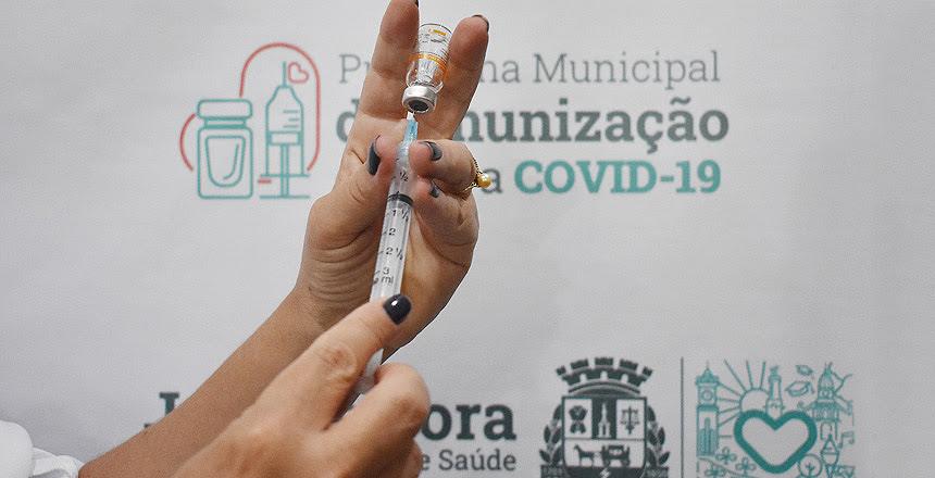 Juiz de Fora já vacinou mais de 24% da população maior de 18 anos