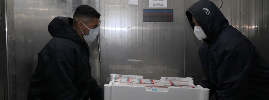Mais de 1 milhão de vacinas contra covid-19 chegam ao estado