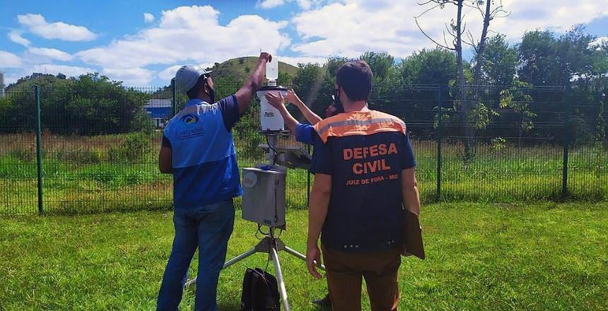 Pluviômetros de Juiz Fora passam por manutenção nesta semana