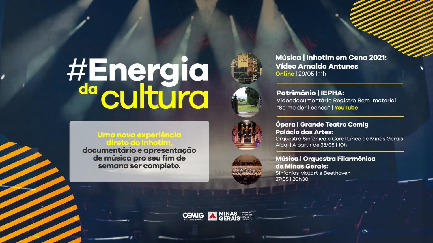 Agenda Cultural da Cemig destaca apresentação inovadora de Arnaldo Antunes no Inhotim