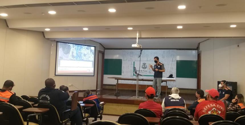 Mapeamento de risco feito pela Defesa Civil é referência para órgãos da região
